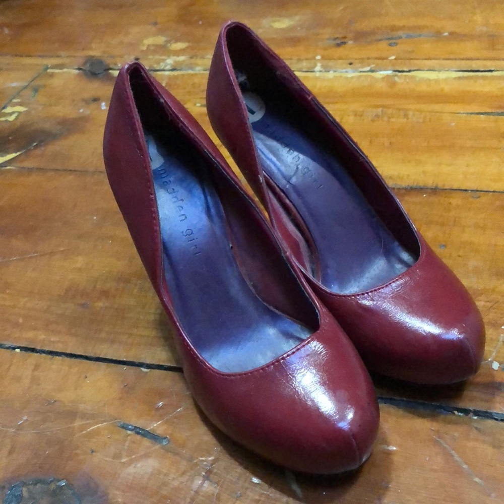 Madden girl red pumps
